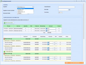 2014-3-10 - Creating a Supplier Invoice of a group reservation window 6