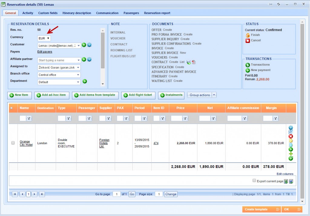 5-10-2015- Financial reports with reservation's currency filter 1