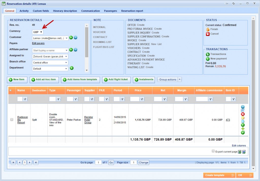 5-10-2015- Financial reports with reservation's currency filter 3