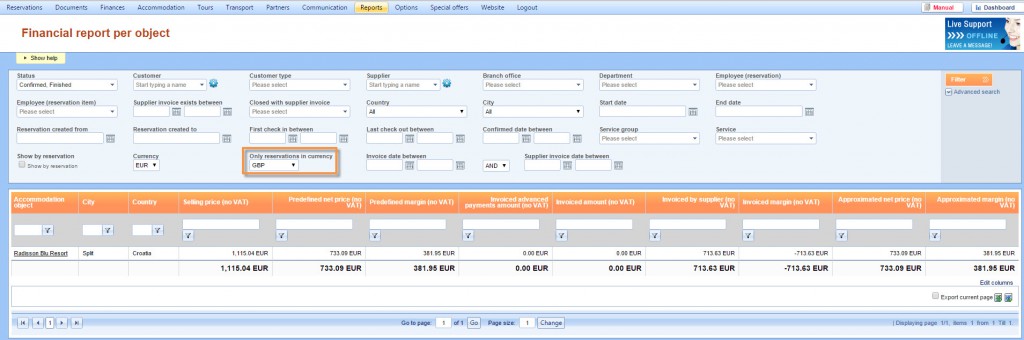 5-10-2015- Financial reports with reservation's currency filter 5