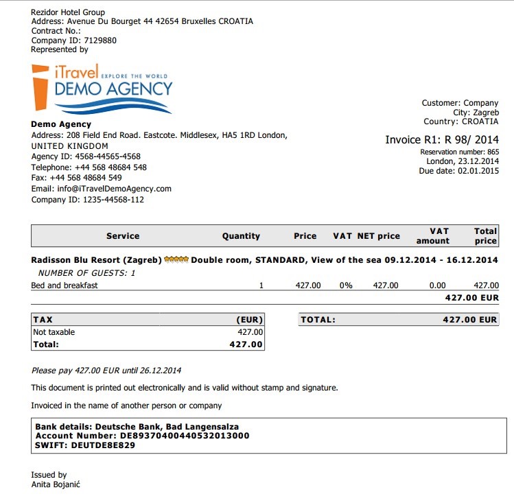 debit memo vs credit memo